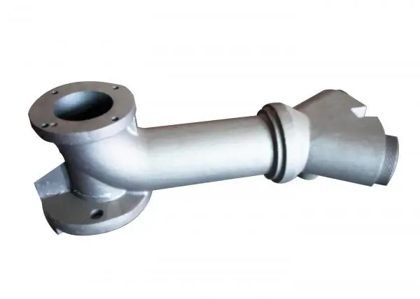 Cast medium pressure outlet pipes Cast medium pressure outlet pipes