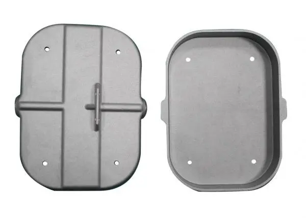 What specific gravity casting method is best for thin-walled parts?